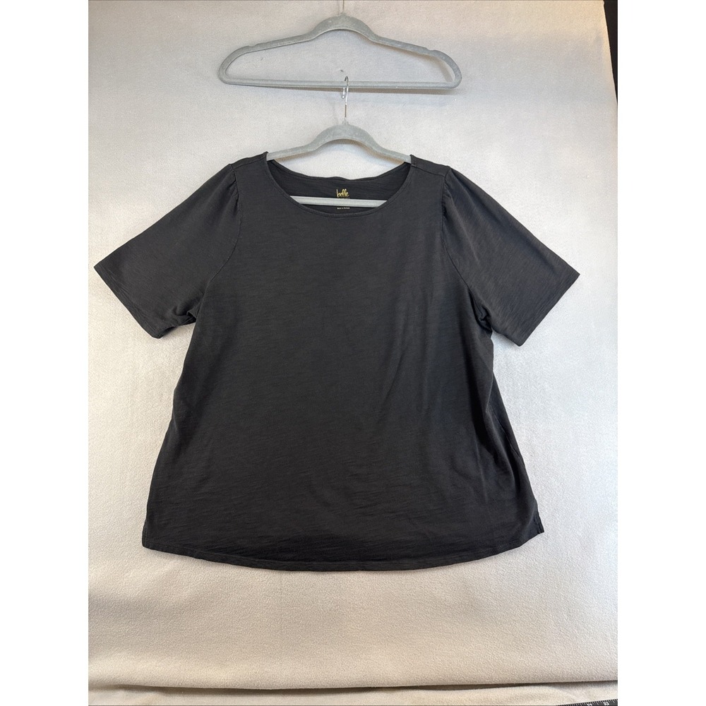 Belle by Kim Gravel Top, Plus 1X, Shortsleeve, Casual, Workwear, PreOwned